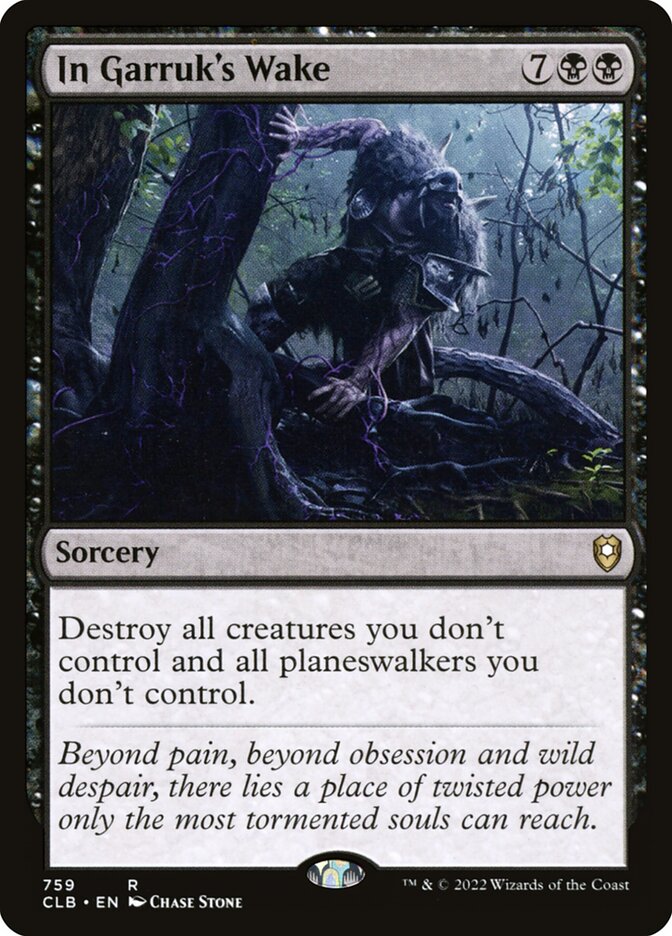 Magic the Gathering Card - In Garruk's Wake - MTG Circle