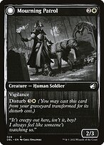 Magic the Gathering Card - Mourning Patrol // Morning Apparition - MTG Circle