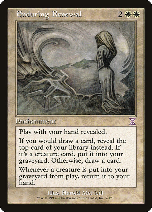 Magic the Gathering Card - Enduring Renewal - MTG Circle