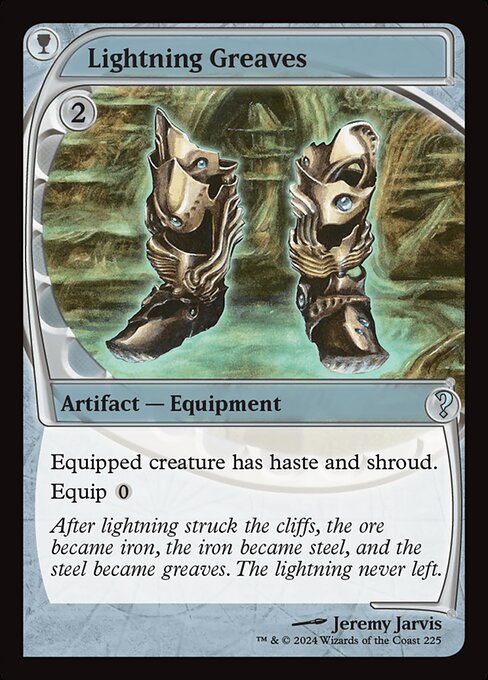 Magic the Gathering Card - Lightning Greaves - MTG Circle
