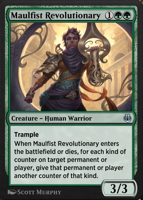 Magic the Gathering Card - Maulfist Revolutionary - MTG Circle
