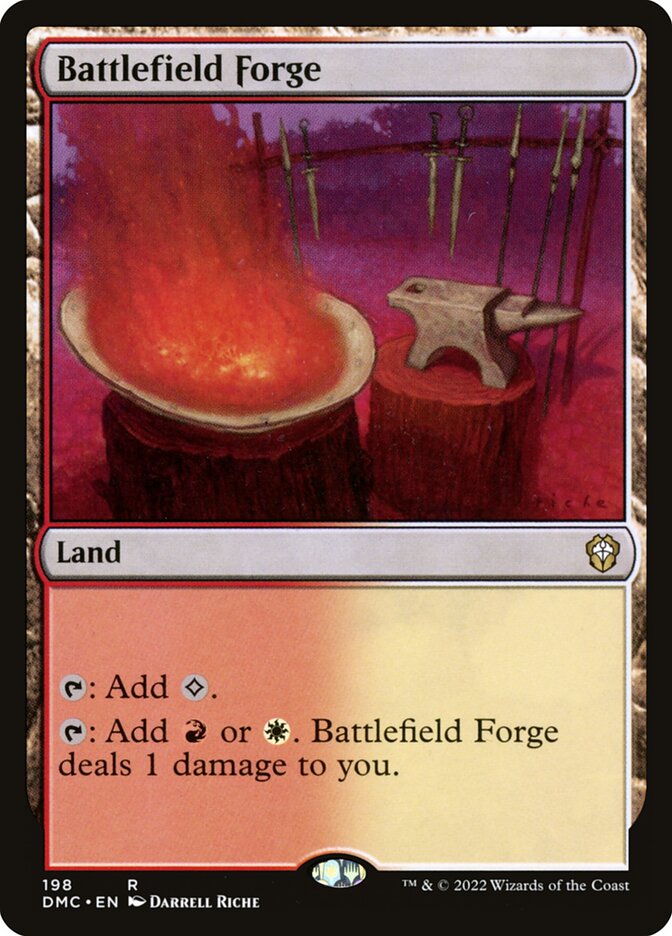 Magic the Gathering Card - Battlefield Forge - MTG Circle
