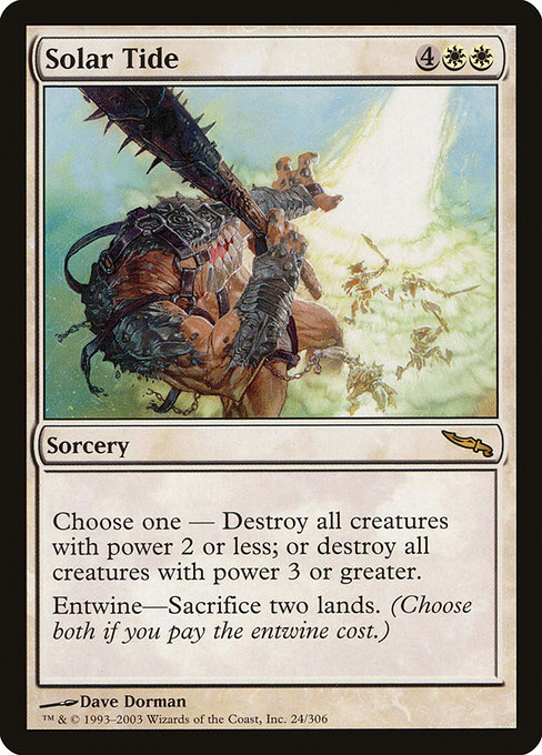 Magic the Gathering Card - Solar Tide - MTG Circle
