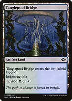 Magic the Gathering Card - Tanglepool Bridge - MTG Circle