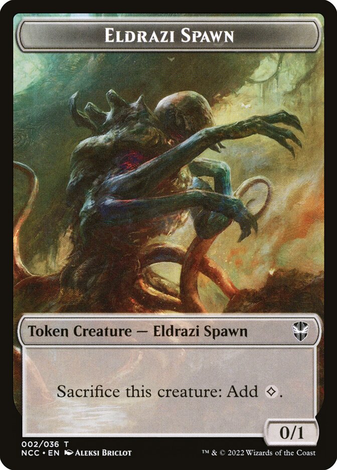 Magic the Gathering Card - Eldrazi Spawn - MTG Circle