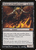 Magic the Gathering Card - Demon of Death's Gate - MTG Circle