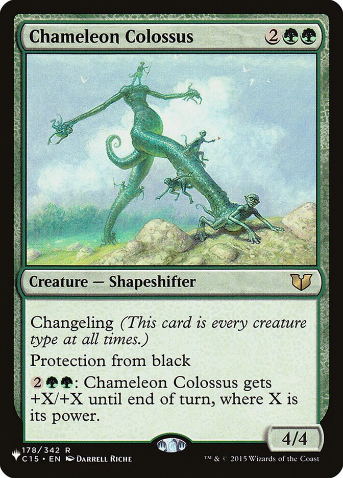 Magic the Gathering Card - Chameleon Colossus - MTG Circle