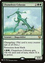 Magic the Gathering Card - Chameleon Colossus - MTG Circle