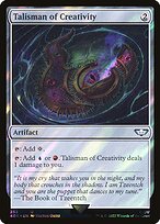 Magic the Gathering Card - Talisman of Creativity - MTG Circle
