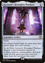 Magic the Gathering Card - Gerrard's Hourglass Pendant - MTG Circle