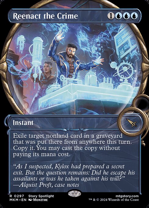 Magic the Gathering Card - Reenact the Crime - MTG Circle