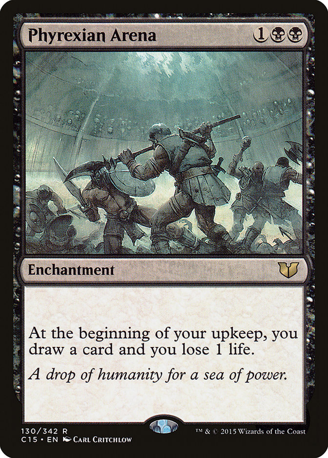 Magic the Gathering Card - Phyrexian Arena - MTG Circle
