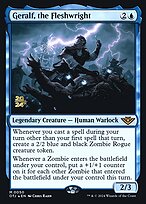 Magic the Gathering Card - Geralf, the Fleshwright - MTG Circle