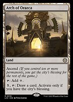 Magic the Gathering Card - Arch of Orazca - MTG Circle