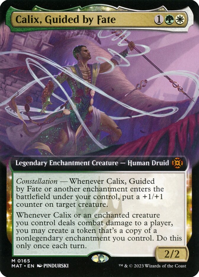 Magic the Gathering Card - Calix, Guided by Fate - MTG Circle
