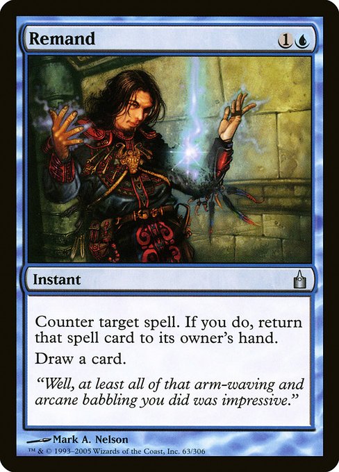 Magic the Gathering Card - Remand - MTG Circle