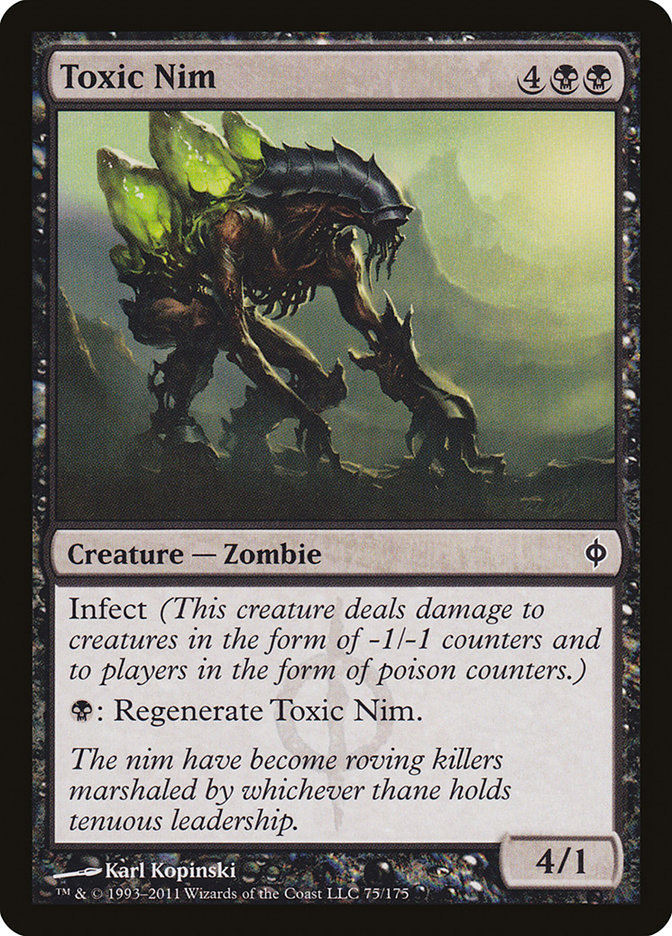 Magic the Gathering Card - Toxic Nim - MTG Circle