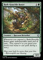 Magic the Gathering Card - Bark-Knuckle Boxer - MTG Circle