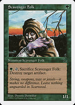 Magic the Gathering Card - Scavenger Folk - MTG Circle