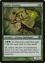 Magic the Gathering Card - Sophic Centaur - MTG Circle