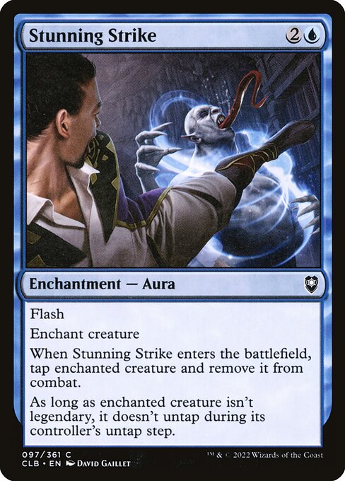 Magic the Gathering Card - Stunning Strike - MTG Circle