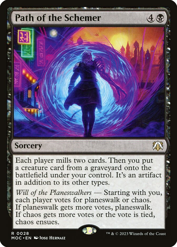 Magic the Gathering Card - Path of the Schemer - MTG Circle