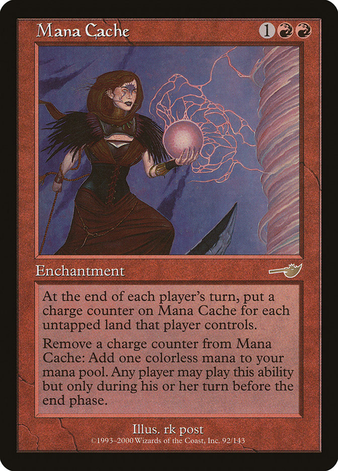 Magic the Gathering Card - Mana Cache - MTG Circle