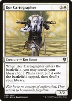 Magic the Gathering Card - Kor Cartographer - MTG Circle