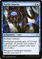 Magic the Gathering Card - Psychic Impetus - MTG Circle