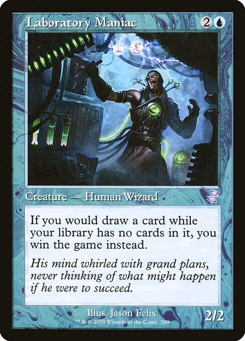 Magic the Gathering Card - Laboratory Maniac - MTG Circle