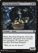 Magic the Gathering Card - Prowling Pangolin - MTG Circle
