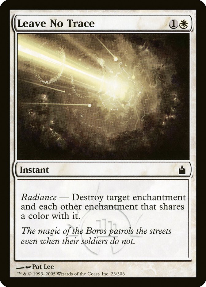 Magic the Gathering Card - Leave No Trace - MTG Circle