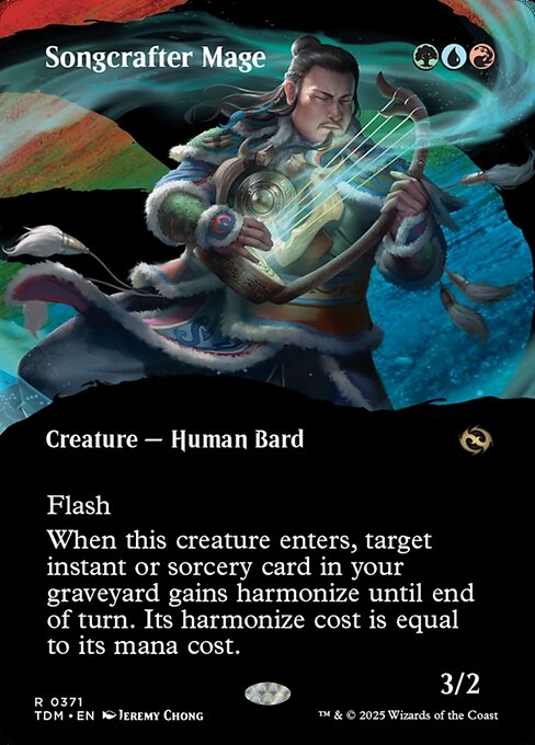 Magic the Gathering Card - Songcrafter Mage - MTG Circle