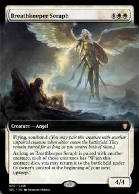 Magic the Gathering Card - Breathkeeper Seraph - MTG Circle