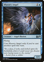 Magic the Gathering Card - Illusory Angel - MTG Circle