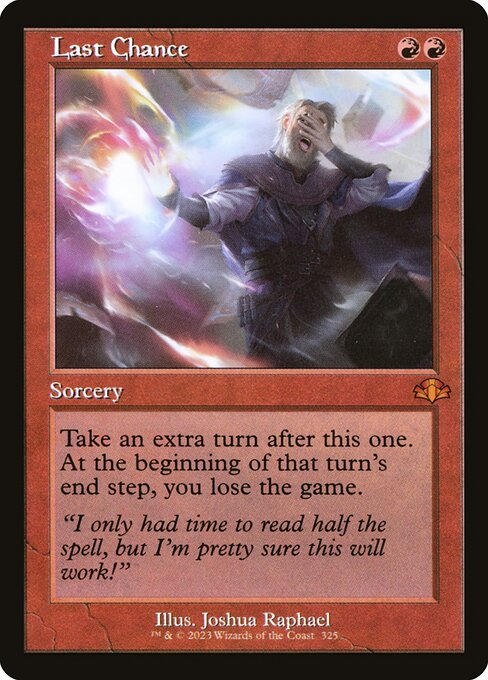 Magic the Gathering Card - Last Chance - MTG Circle
