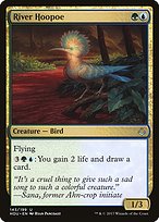Magic the Gathering Card - River Hoopoe - MTG Circle