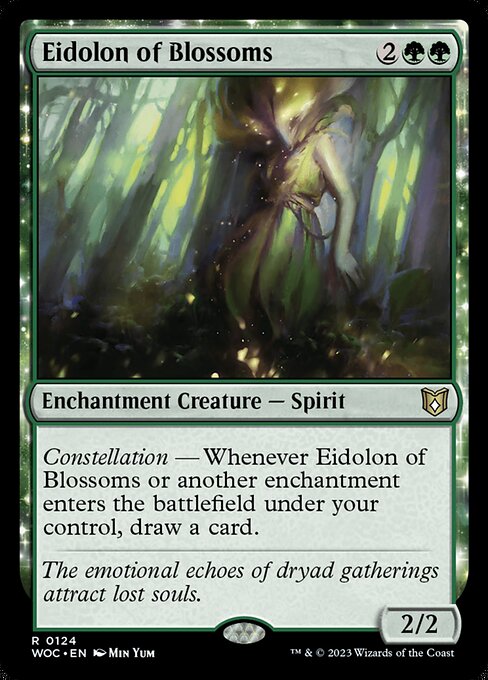 Magic the Gathering Card - Eidolon of Blossoms - MTG Circle