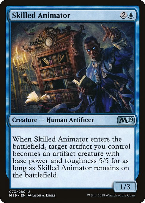 Magic the Gathering Card - Skilled Animator - MTG Circle