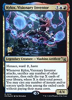 Magic the Gathering Card - Kylox, Visionary Inventor - MTG Circle