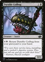 Magic the Gathering Card - Durable Coilbug - MTG Circle