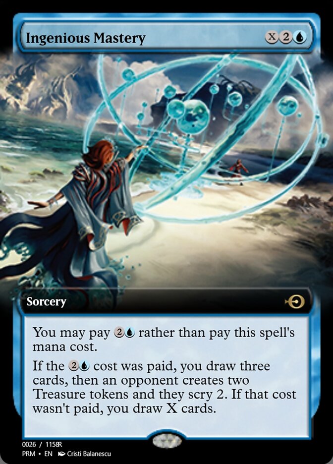 Magic the Gathering Card - Ingenious Mastery - MTG Circle