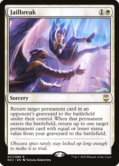 Magic the Gathering Card - Jailbreak - MTG Circle