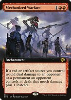 Magic the Gathering Card - Mechanized Warfare - MTG Circle