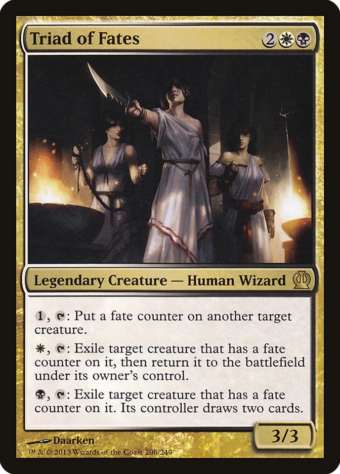 Magic the Gathering Card - Triad of Fates - MTG Circle