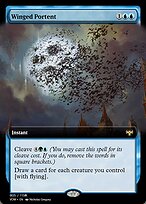 Magic the Gathering Card - Winged Portent - MTG Circle