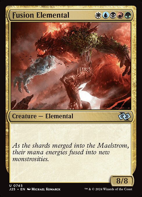 Magic the Gathering Card - Fusion Elemental - MTG Circle