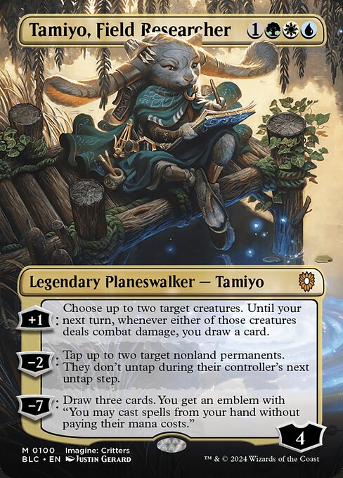 Magic the Gathering Card - Tamiyo, Field Researcher - MTG Circle