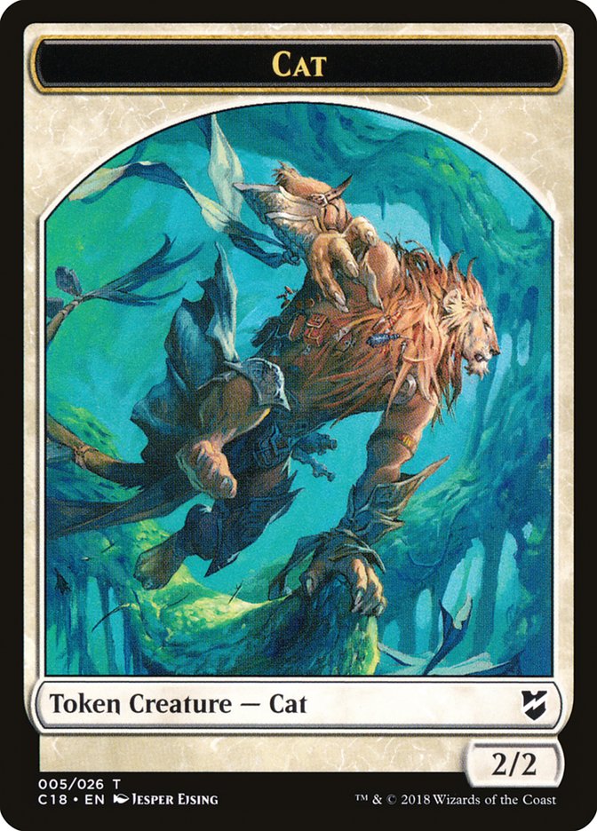 Magic the Gathering Card - Cat - MTG Circle