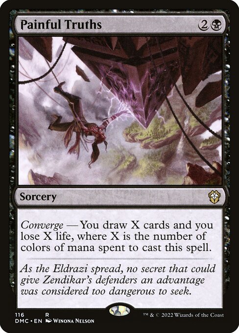 Magic the Gathering Card - Painful Truths - MTG Circle